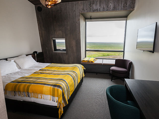 Guest room at Fosshótel Jökulsárlón