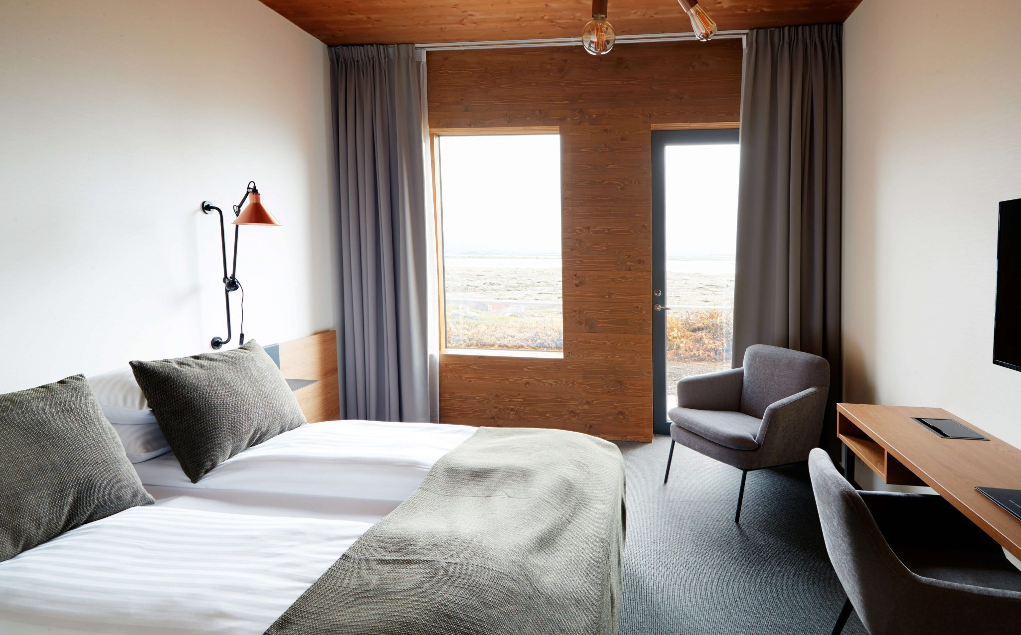 Room with a view over Mývatn